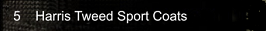 Harris Tweed Sport Coats